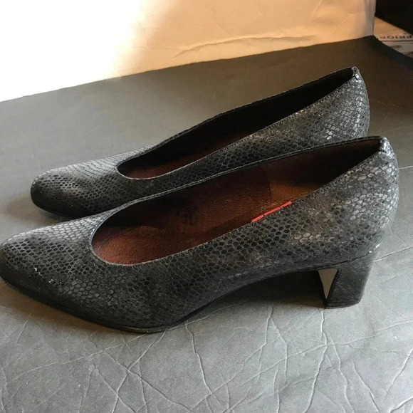 Vintage 90s Y2K Renzo Fontanelli Espadrilles Snake Skin Print Shoes women Sz 7.5 - Picture 2 of 4